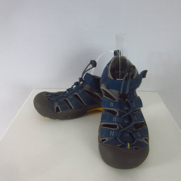 Keen Womens Size 5 Waterproof Sandals Blue Gray Closed Toe Outdoor Hiking Walk - Picture 7 of 12